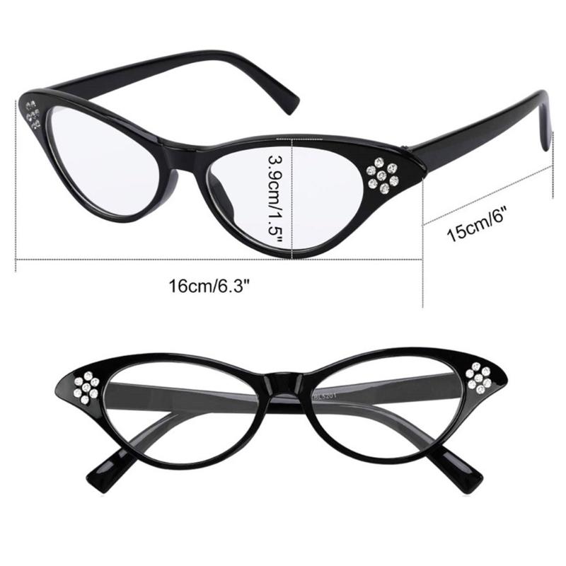 Женские аксессуары для костюмов 1950-х годов, шарф-смазка 1950-х годов, повязка на голову, комплект серег для очков, украшения для рейв-вечеринок 1950-х годов 80-х годов