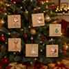 6pcs Santa Claus Xmas Party Decoration Snowman Money Holder Card Christmas Party