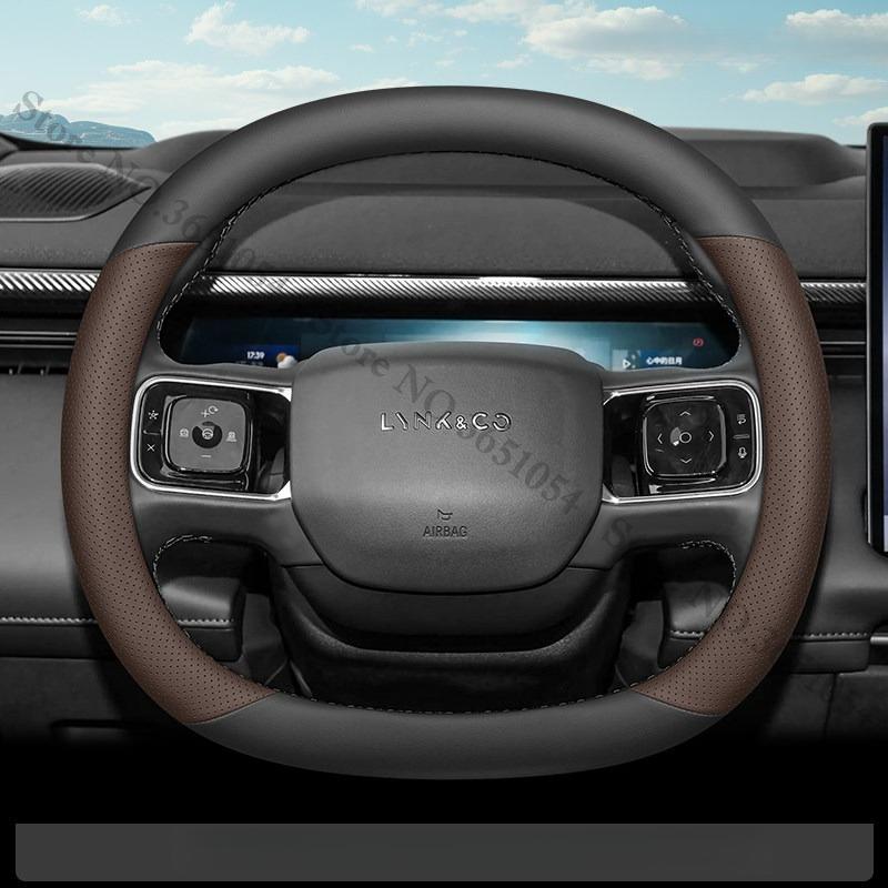 Автомобильный чехол на руль, нескользящий защитный обхват ручки автомобиля для Lynk & Co 900 2025 2026 2027, аксессуары для интерьера Lynkco