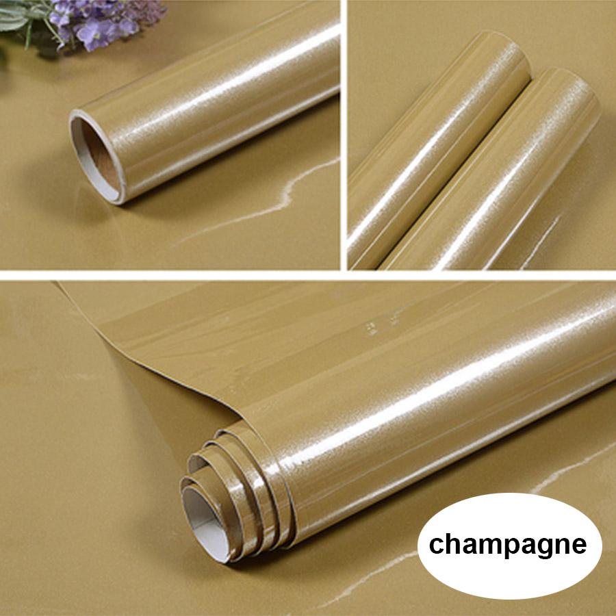 Перламутровые Однотонные Маслостойкие ПВХ Обои Самоклеящаяся Водонепроницаемая Ремонтная Наклейка для Кухонной Мебели Стола Шкафа