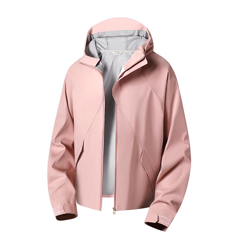 2026 Unisex Spring/Autumn Outdoor Hooded Shell Jacket - Waterproof, Men's & Women's Mountaineering Coat