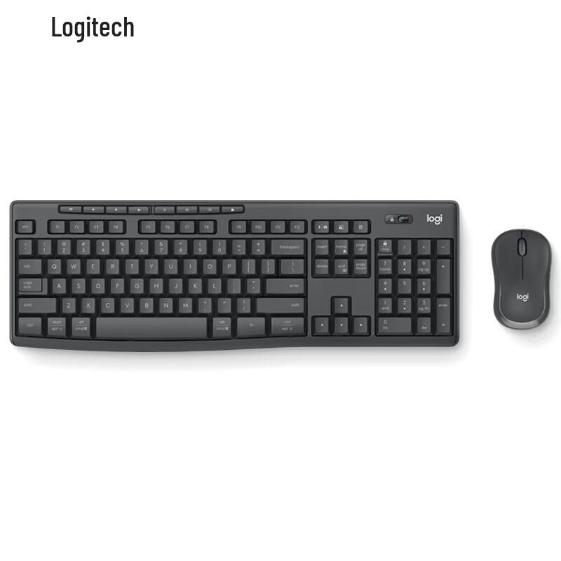 Logitech MK370 Wireless Bluetooth Full-Size Keyboard and Mouse Combo