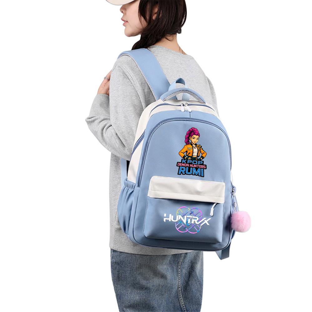 Аниме K-Pop Принт Рюкзак Большой Вместимости для Подростка Студента Девочки Мальчика Школьный Рюкзак Сумка для Книг Детский Подарок Женская Водонепроницаемая Дорожная Сумка Мочила