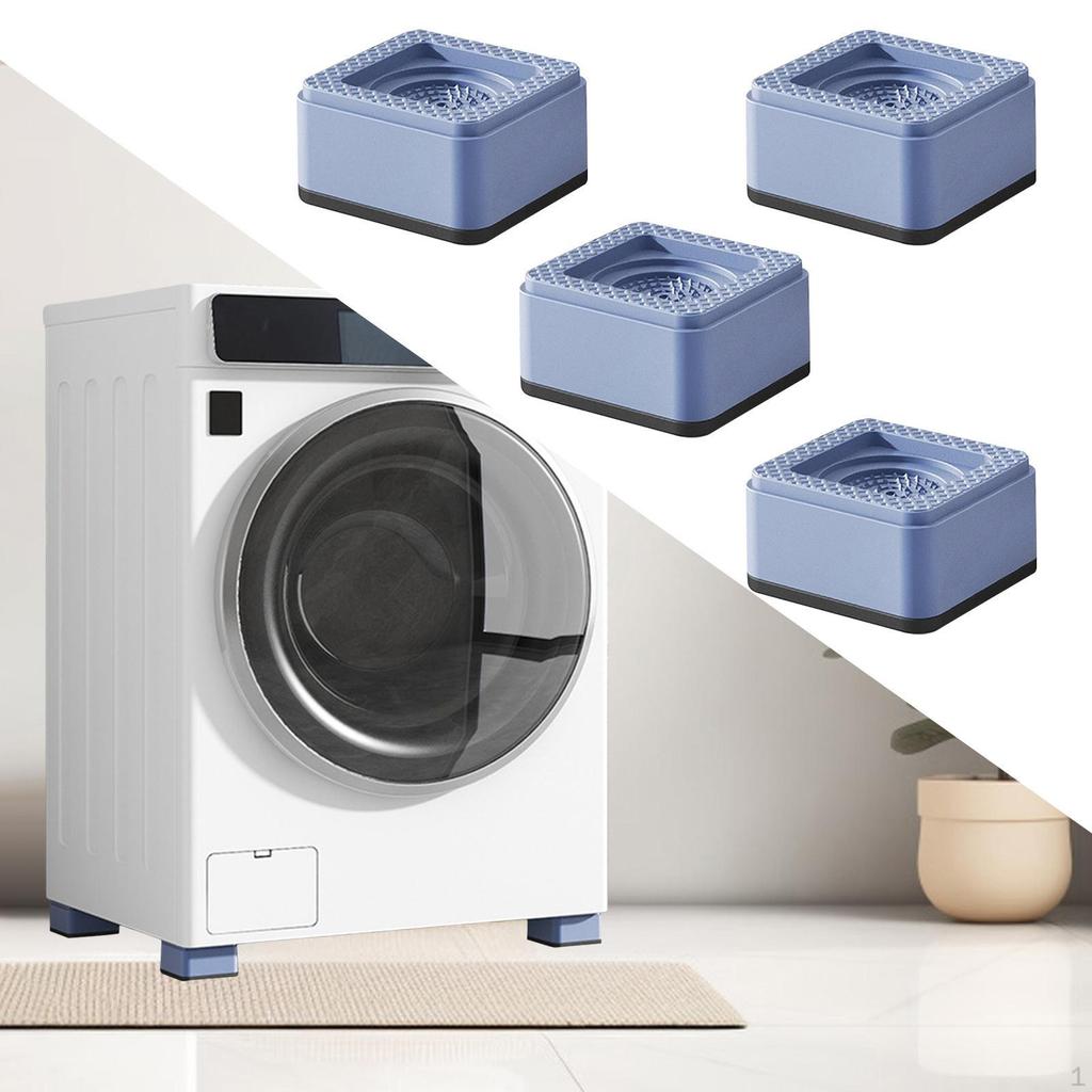 4 шт. антивибрационные накладки для стиральной машины, повышающие уровень, удобные универсальные ножки
