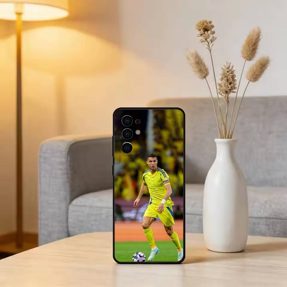Чехол для телефона C-Ronaldo для Samsung S25, S24, S21, S22, S23, S30, Ultra, S20, Plus, Fe, Мягкий силиконовый черный чехол