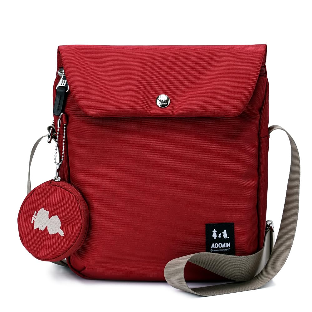Shoulder Bag Red [Moomin] 2.5L RMNK-01