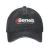 Бейсболка Benellis Мужская Женская Потертая Хлопковая Кепка Snapback Для Активного Отдыха Регулируемая Посадка Кепки