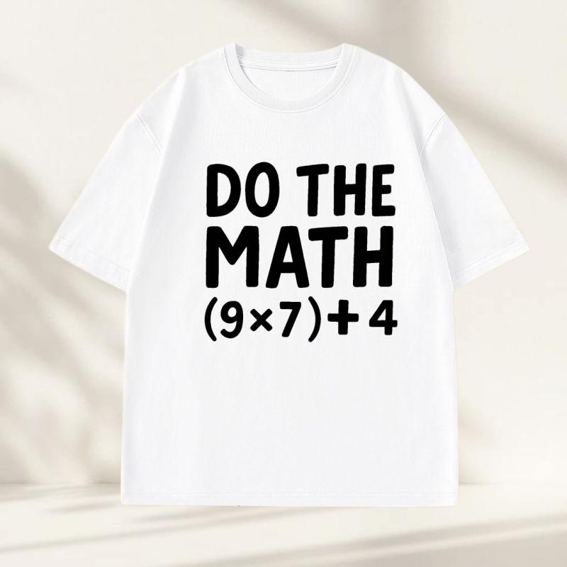 Funny "Bruh What The Six Seven?" 6 7 Meme T-Shirt Short Sleeve Pure Cotton Round Neck Casual Fashion Tshirt Outdoor Clothing
