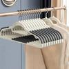 10PCS Multifunctional Clothes Hanging Household Hangers Non-slip Dormitory Bedroom Special Storage Clothes Hanging No Trace