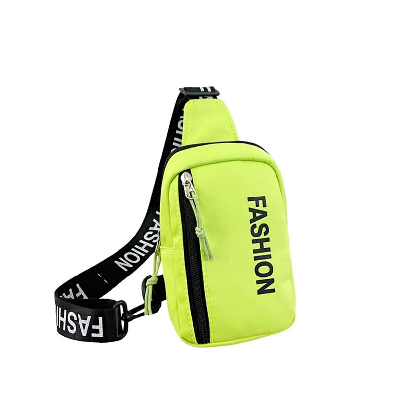 Письмо Модные узоры Детская одноплечевая сумка через плечо Нагрудная сумка Дышащая Подарок