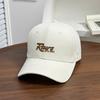 Spring and summer new sun hat versatile hard top baseball cap women's casual face small cap men