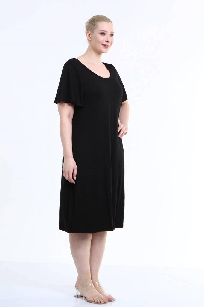 Женское платье большого размера, платье в полоску с крестом и пайетками на спине из чесаного хлопка