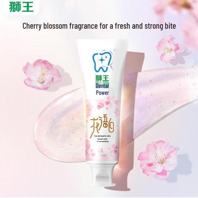 Отбеливающая зубная паста Lion White Cherry Blossom
