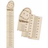 Height measuring tape with name Wooden height measuring tape for wall