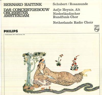 Грампластинка БЕРНАРД ХАЙТИНК, ORCHESTRA CONCERTGEBOUW - Музыка к пьесе Розамунда Ф. Шуберта SAL3534 PHILIPS 1965 UK Классическая Подержанная