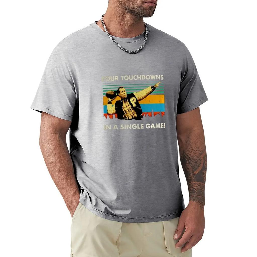 Al Bundy Four touchdowns in a single game vintage shirt TShirt shirts graphic tees summer top Mens cotton tshirt