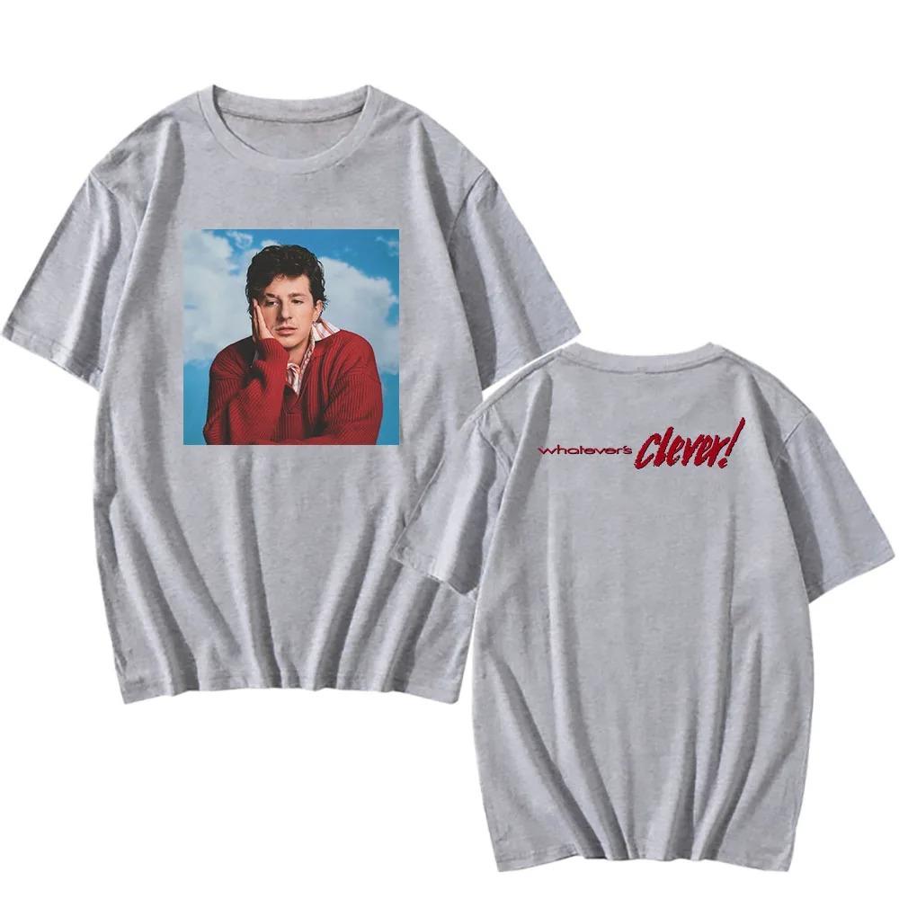 Charlie Puth Whatevers Clever 2026 Album Merch 100 Soft Cotton Pop Rock Rapper Graphic TShirt Women And Men Tshirts