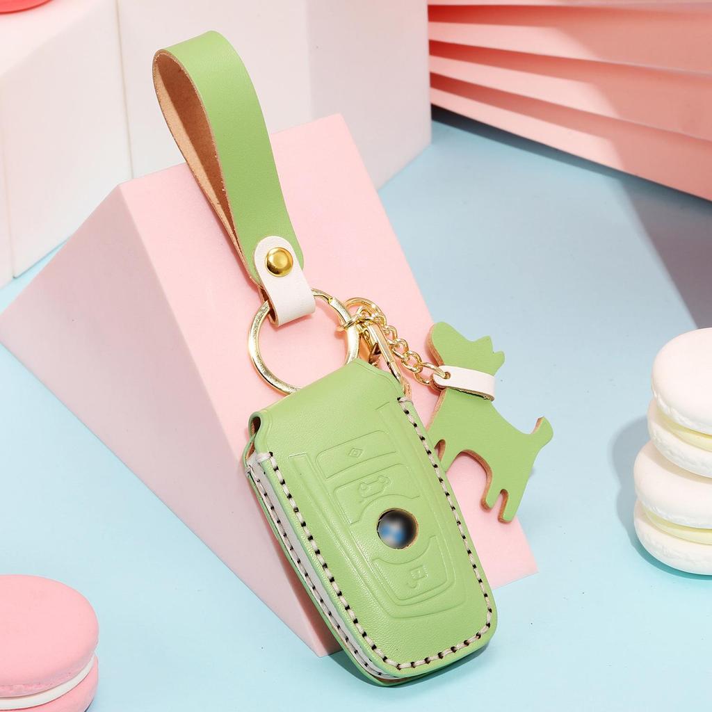 Чехол для ключа и цепочка BMW для 1, 3, 5, 7 серии, X1, X3, X5 - 1 шт.