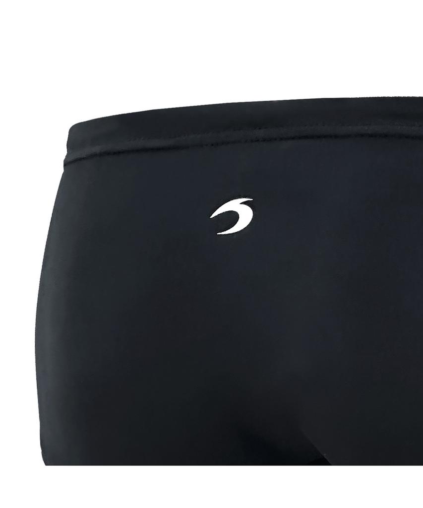 TS SPORTS Мужские Короткие Квадратные Плавки M Глубокое Погружение-Черный