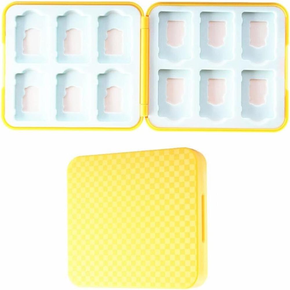 Портативный чехол для хранения карт памяти на 12 слотов для Nintendo Switch, игровые аксессуары