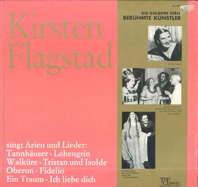 Виниловая пластинка KIRSTEN FLAGSTAD  Кирстен Флагстад поет арии и L TC9046 TOP CLASSIC HIS 1969 Германия Классика Б/у
