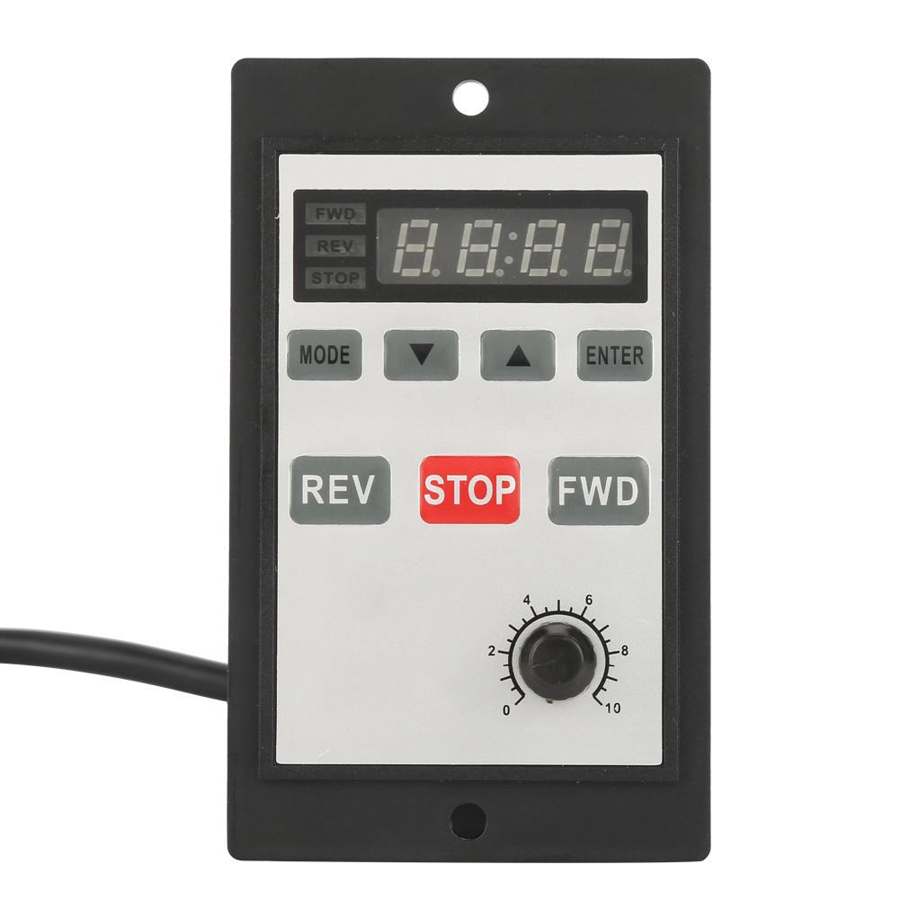 AC 220V 6200W Цифровой регулятор скорости Блок управления скоростью двигателя 0 100 процентов (90 Вт Двухрядный Порт А)