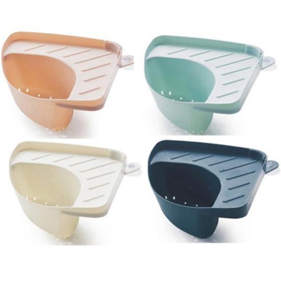 Держатель для кухонной мойки Сливная треугольная полка для хранения мусора Угловая корзина