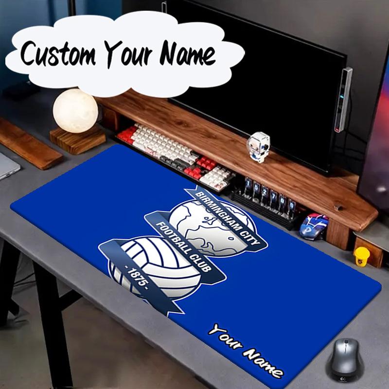 Custom Name Mouse pad Birmingham Football Club Mouse pad, Gaming Mouse Pad, keyboard pad, Desk Decor for computer notebook Fan Birthday Gift
