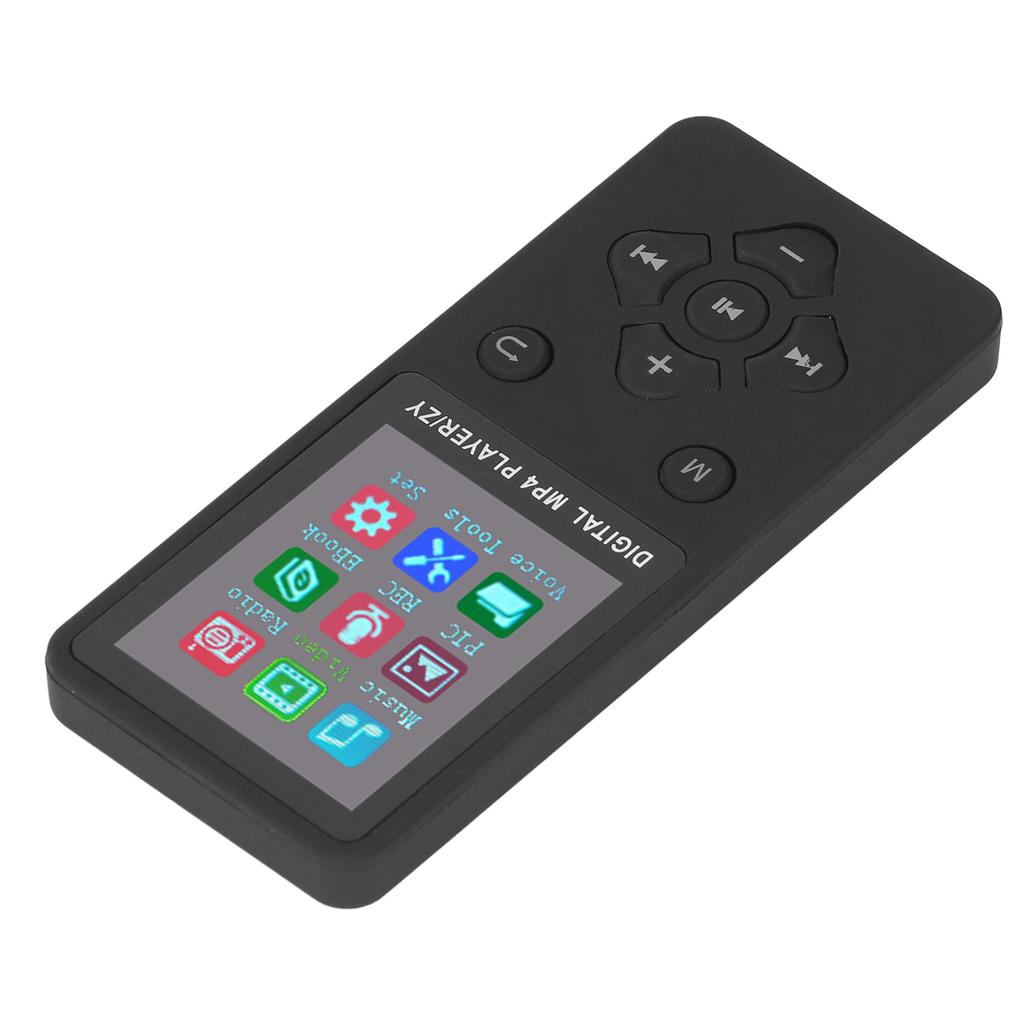 MP3 MP4 плеер Bluetooth 5.0 Супертонкий 1,8-дюймовый цветной экран 128 ГБ Расширяемая память Портативный видео музыкальный плеер