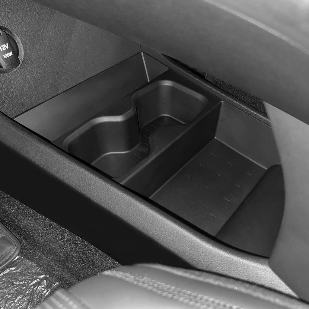Для Hyundai Santa Fe 2024 2025 2026 Автомобильный центральный нижний слой Органайзер-подстаканник ТПЭ Лоток-органайзер Аксессуары Для организации