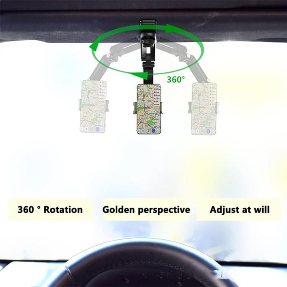 Multifunctional Car Phone Holder Rotatable Sun   Cell Phone Holder for Car   Phone Mount for Home
