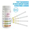 100Pcs Aquarium Test Strips Water Test PH Strips Multipurpose 5-7 In 1 Fish Tank Test Kit for Aquarium Pool Accessories