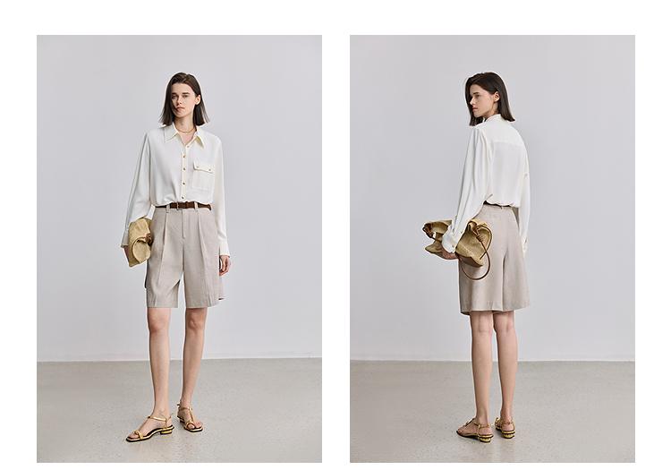 LILY Elegant Loose Long-Sleeved Shirt