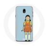 Case - Samsung - Galaxy J7 2017 - Flexible - Protection - Squid Game Giant Doll