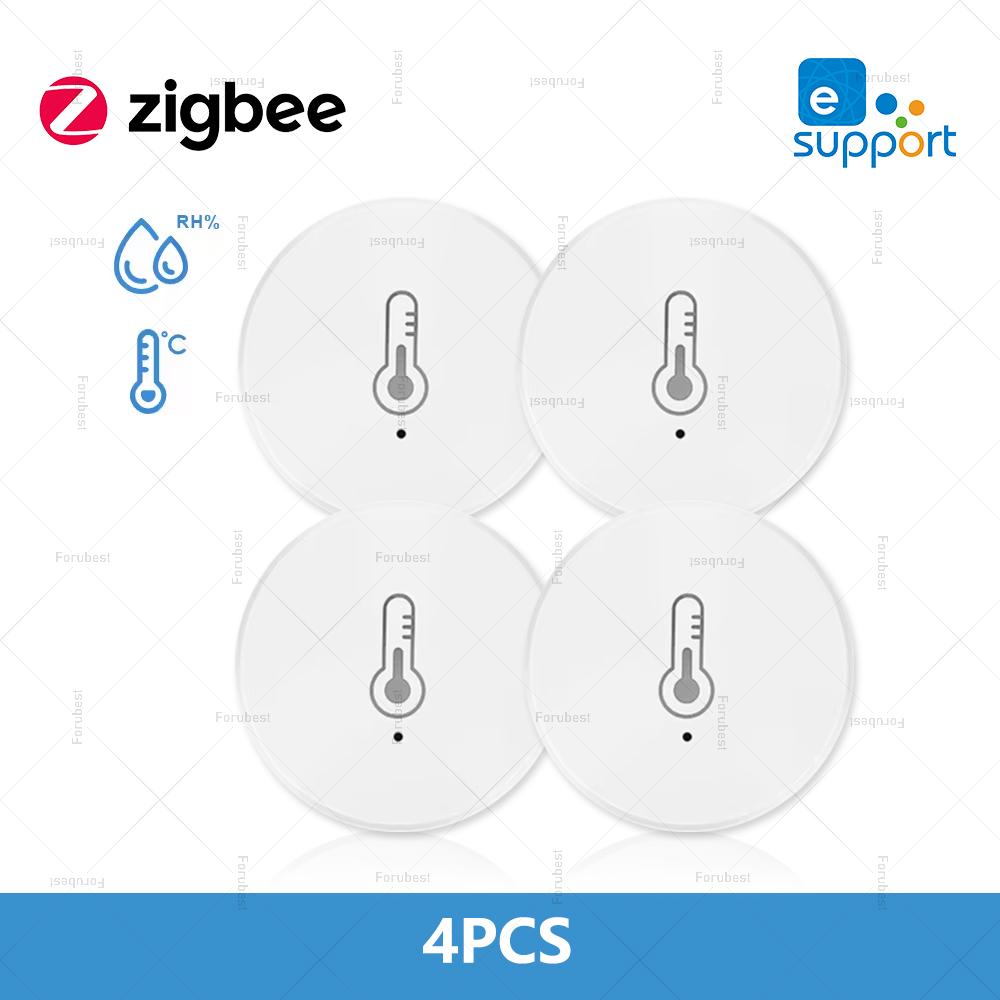 ZigBee Temperature And Humidity Sensor Remote Monitoring Hygrometer,Smart Home Automation,For Alexa Google Yandex Home Assistant