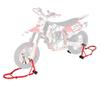 VEVOR Motorcycle Stand Lift, 850lbs Capacity Front Rear Combo Stand Lift, Front Wheel Dual-Fork Stand, Rear U+L Fork Swingarm Spool Stand