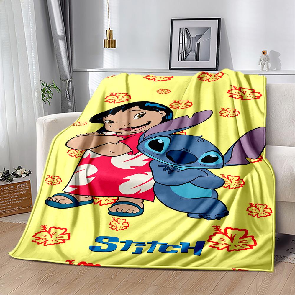 Stitch Chicks Blanket Comfortable Great for Couch Seaside Office Chair for All Seasons Warmthful Decor Gift for Travel Home Birthdays