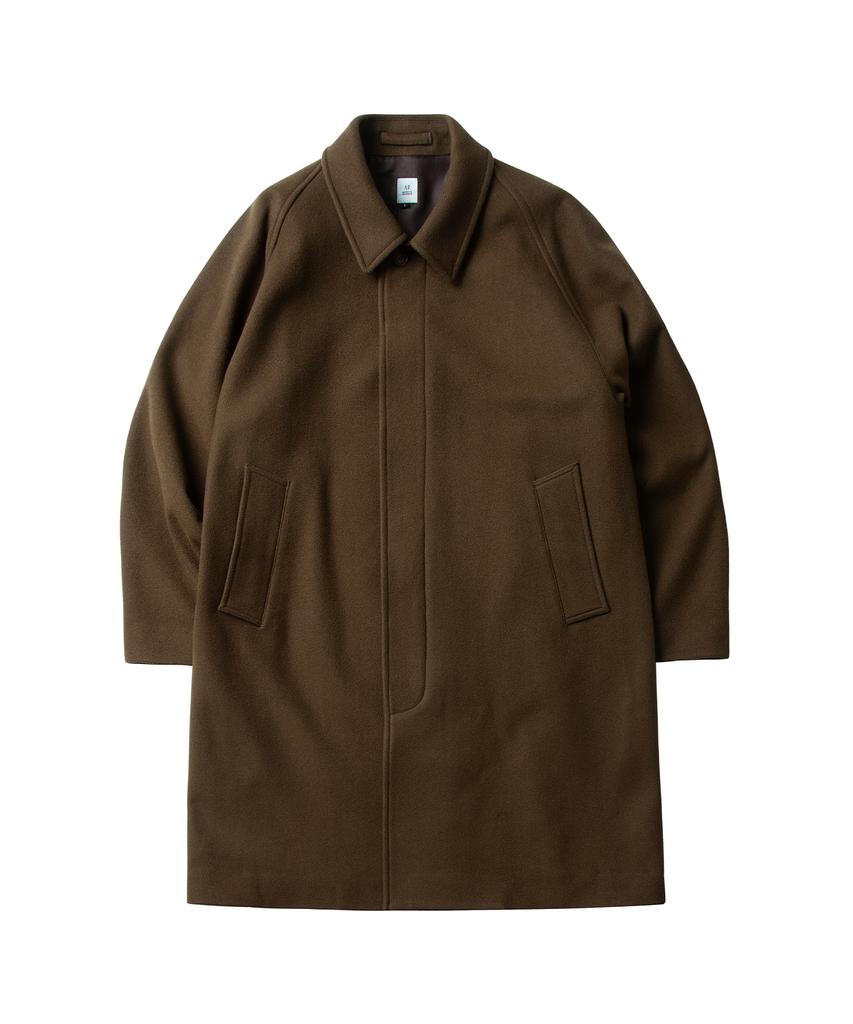 Dgre Kohl'S Balmacaan Coat Olive Brown