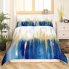 Пододеяльник с радужными полосками King Queen Visual Abstraction Комплект постельного белья Оптическая иллюзия Покрывало для одеяла Геометрическое одеяло Покрывало