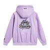 Li Ning Sports Lifestyle Series Wade Christmas Series Letter Hooded Comfortable Breathable Universal Loose Sweatshirt Men sweatshirt Purple AWDU653-3