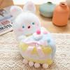 Cartoon Cake Bunny Burger Pig Plush Toy Doll Small Cute Soft Girly Heart Gift