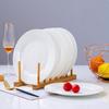 Керамические белые обеденные тарелки Taisun, 10 дюймов