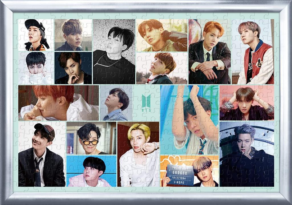 Epoch 300-Piece Jigsaw Puzzle BTS Photo Collection j-hope (26x38cm) 28-714 with Glue, Spatula, and Score Ticket