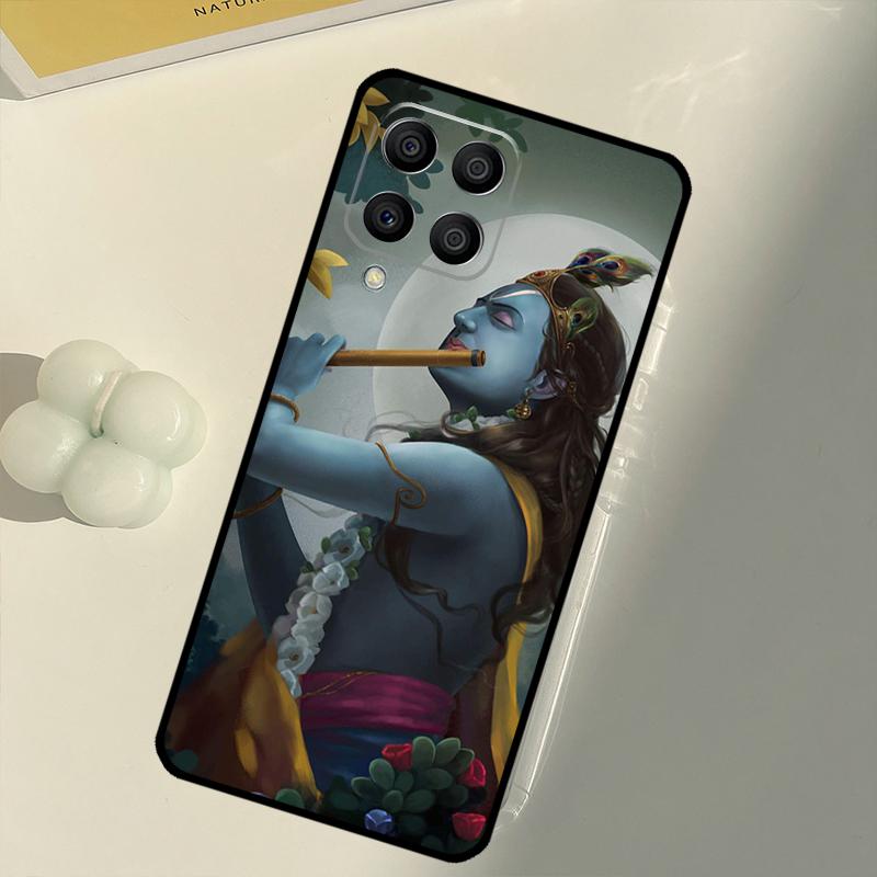 Индийский Бог Господь Кришна Для Samsung Galaxy M15 M35 M21 M16 M06 M33 M13 M53 M11 M31 M55 M14 M34 M54 M12 M32 M52 Чехол