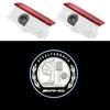 2pcs Car door welcome light logo Emblem For Mercedes Benz A C E GLC GLA GLE GLB Class W177 W205 W212 W213 X253 X156 W166 X247 PL4
