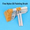 Набор нейлоновых кистей для масляной живописи №. 1–12
