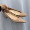 Роскошные дизайнерские туфли с острым носком для женщин, модная внутренняя высота, неглубокие туфли без застежек на мягкой подошве, плоская женская повседневная обувь