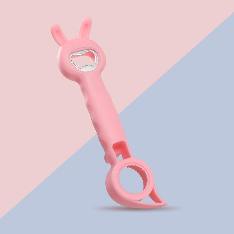 4-in-1 Multifunctional Bottle Opener for Cans, Lids, and Beer