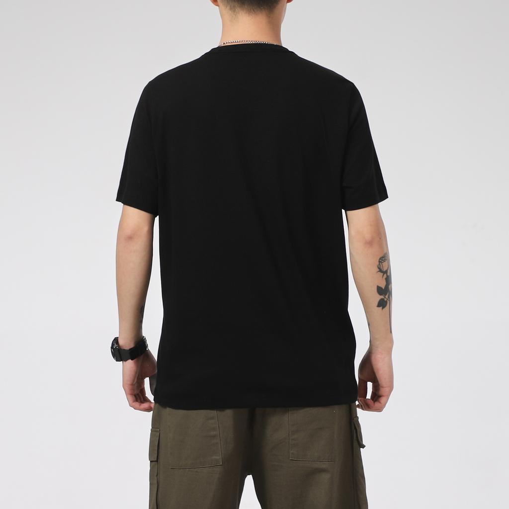 PUMA Running Training Gym Breathable Casual Sports Round Neck Short Sleeve Black Men's 532787-01
