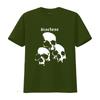 DISCLOSE Gothic Skulls Print T Shirt for Streetwear Fashion Casual vintage Washed fashion designer clothes Unisex Stylish